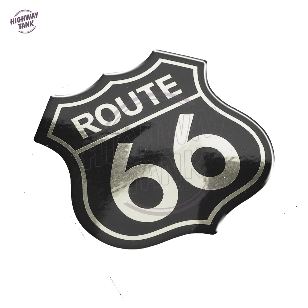 3D Motorcycle Decal Stickers America US The Historic Route 66 Sticker Case for Harley Yamaha Honda Suzuki Kawasaki BMW motorcycle sticker decals