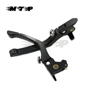 

Motorcycle CNC Deep Regulator Clutch & Brake Lever Set For 2014-2016 15 Harley Touring Street Glide Road King Electra glide