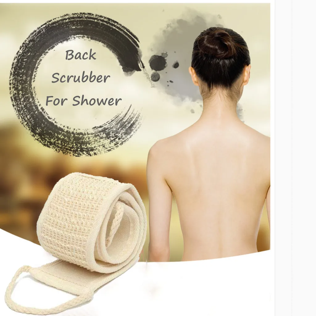 

2019 New Best Sale Exfoliating Loofah Back Scrubber For Shower For Men And Woman Drop Shipping