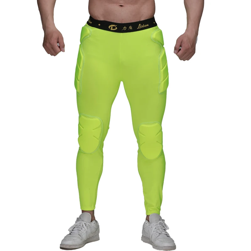 

Rugby Soccer Training Pants Football Goalkeepers Pants Shorts Skating Sport Trousers Thicken EVA Sponge Kneepad Thigh Protection