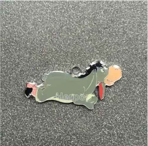 Новая партия 20 шт мультипликационный ключ eeyore металлический сплав цинка Эмаль