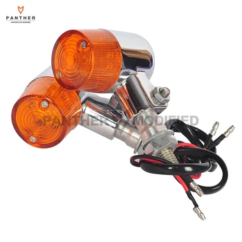 

Black Metal Stalk Turn Signal Light Indicator Custom Motorcycle Parts 10mm Bolt