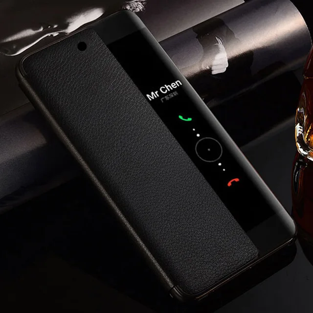Flip Cover Leather Phone Case For Huawei P30 P40 Pro P20 Mate 20 Lite X 10 P10 Plus Mate20 Mate10 P 30 P30pro P20pro Mate20pro Black