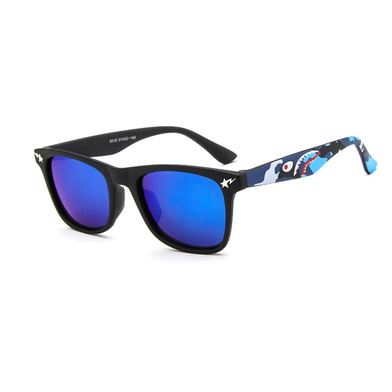 

2019 New Fashion Children Sunglasses Black Frame Color UV400 Square Retro Kids Sun Glasses Boys Girls Babys Outdoor Eyewear