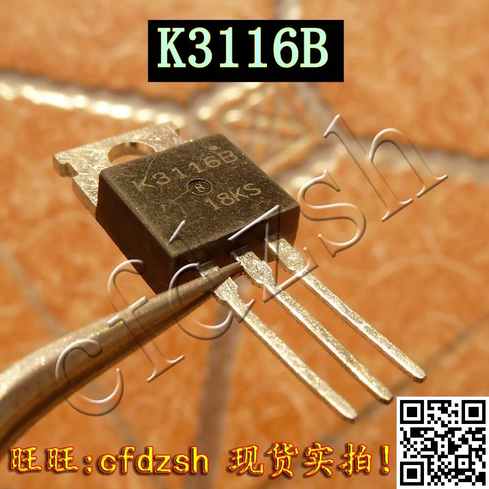 Original K3116 2SK3116B common power FET with long legs|fet resistor ...