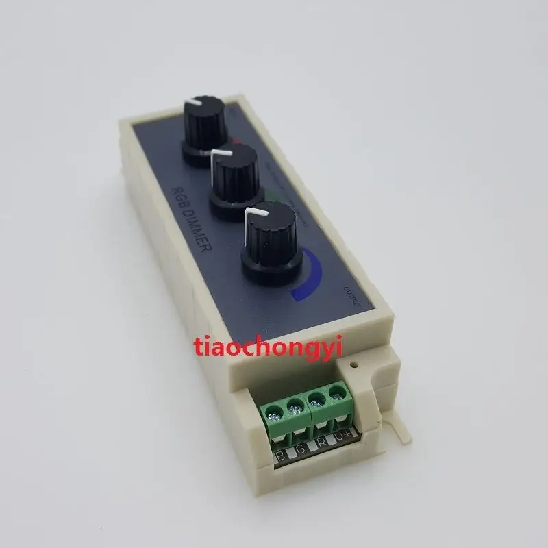 

DC12-24V 3A rgb controller 3 channel RGB led dimmer controller for strip light