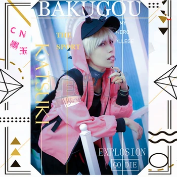 

Cosplaylegend My Hero Academia Boku no Hero Akademia Bakugou Katsuki Cosplay Costume deku costume fanart version