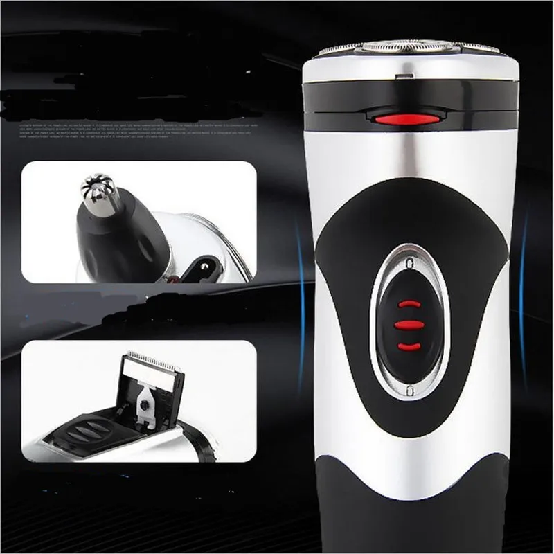 

3 In 1 Man Electric Shaving Machine Rechagerable Men Razor Beard Shaver Sideburn Clipper Mustache Shave Nose Hair Trimmer Cutter