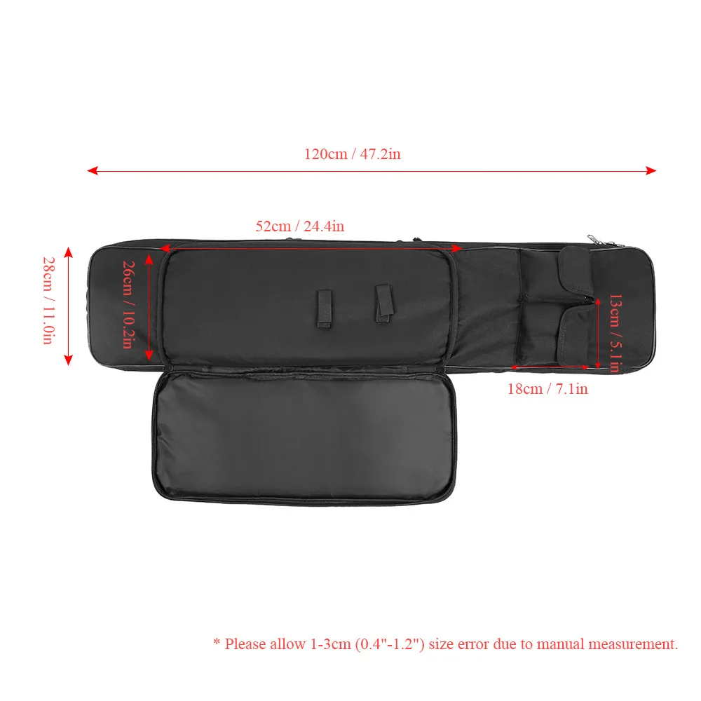 cm de Alta Densidade Náilon Case Rifle Bolsa Tático Militar Longo Arma Airsoft Coldre Accessori 85 100 120 10 náilon caso rifle saco tático militar tático