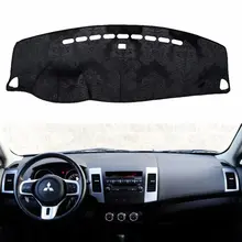 Для Mitsubishi Outlander LS GT 2006-2013 фланель Dashmats Dashboard Чехлы тире колодки автомобильный коврик ковер 2007 2008 2009 2010 2011