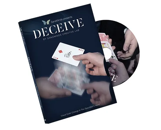 

Free shipping ITgimmick Deceive (Gimmick Material Included) by SansMinds Creative Lab, close up street magic trick gimmick