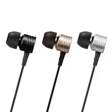 Metal Nylon Rope 3.5mm Super Stereo in-Ear Earphone earpods with Microphone and Remote for Apple iOS Android Phone Xiaomi