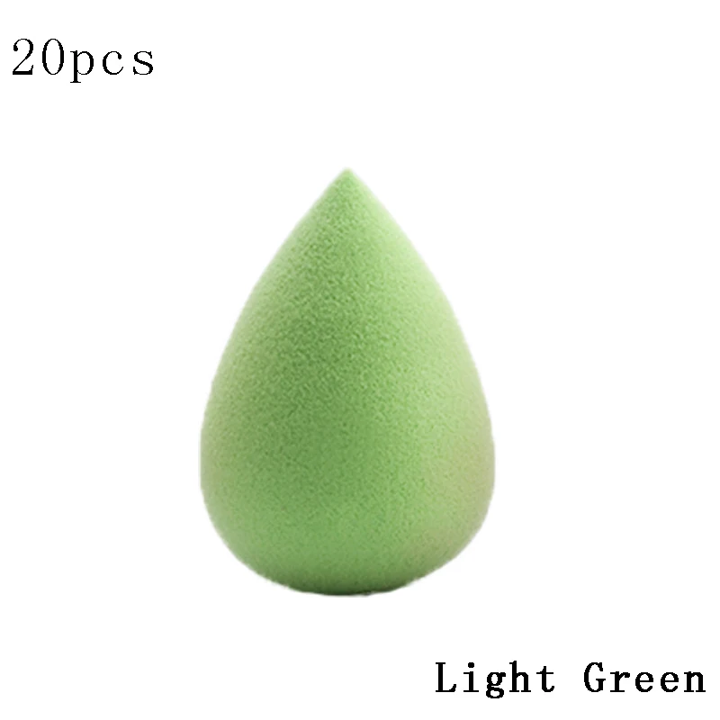 1 комплект мягкий мини-Спонжик для Макияжа Косметический спонж для основы Порошковая губка гладкое яйцо инструмент для красоты воздушная Подушка BB beauty Egg - Цвет: 20C