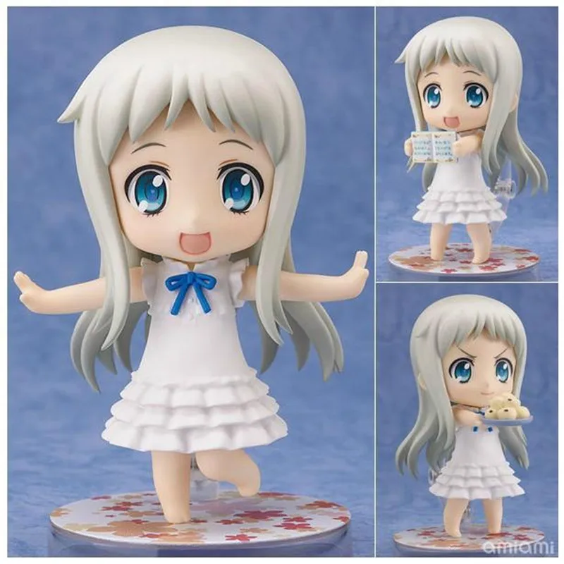 

Nendoroid Menma Ano Hana Mada Shiranai Action Figure Model Toys Kids Kawaii Anime Cosplay Dolls Gift 4"10cm