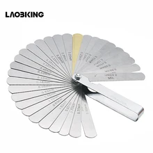 32 шт. дальномер щупа манометр Клапан Обучения щупа Калибр 0,04-0,88 мм Размер Зазора. 0015-.035 медный лист абсолютно