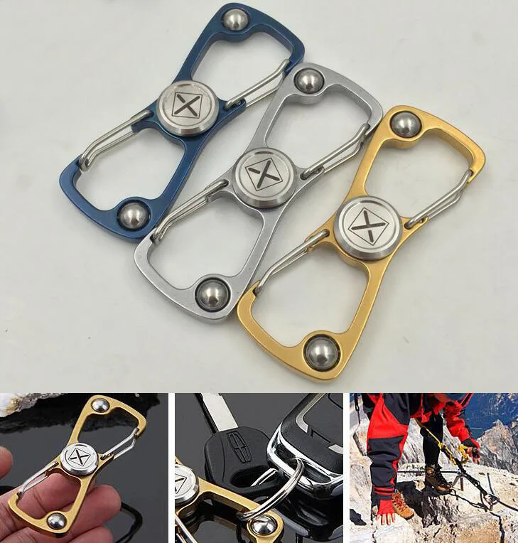 fidget spinner keychain