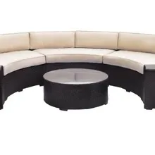 Горячая Распродажа, дисконт по доступной цене на открытом воздухе винтажная мебель из искусственного ротанга