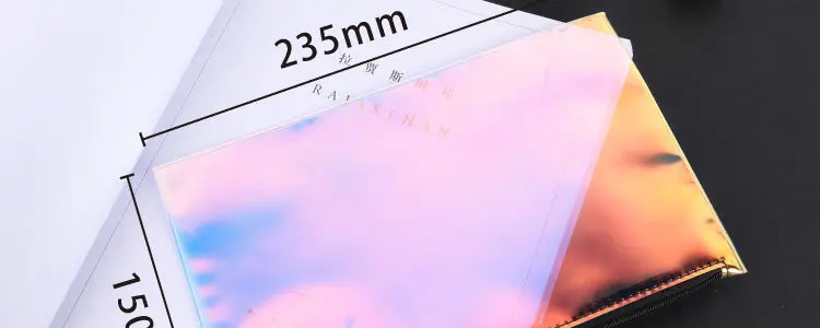 Волшебный конверт дорожная женская косметичка на молнии прозрачная сумочка для косметики косметичка модная Туалетная сумка для косметики
