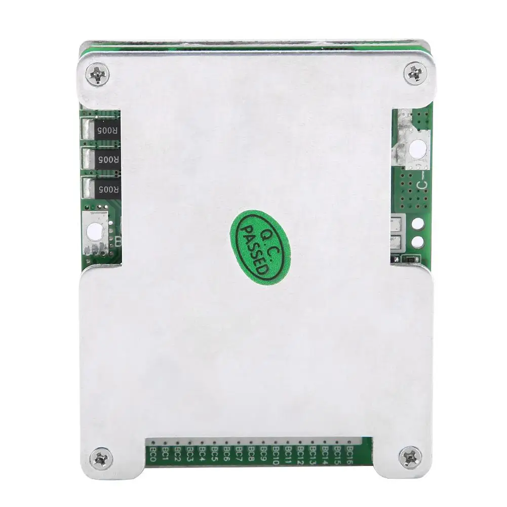 Плата 16S 48 V/60 V 25A/30A баланс литиевой батареи с алюминиевым радиатором