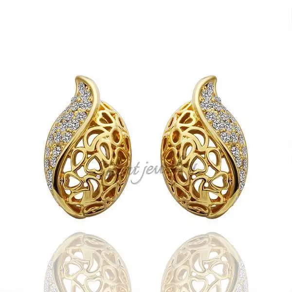 Gold Earring Designs For Women Tops | www.pixshark.com ...