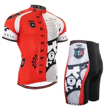 Summer Mens Cycling Clothings Sets Bike Breathable Fabric Team Cycling Jerseys Kits New Style Professional Sports Wear