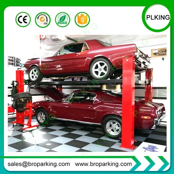 

Space saver Four post Vehicle lift CE approved