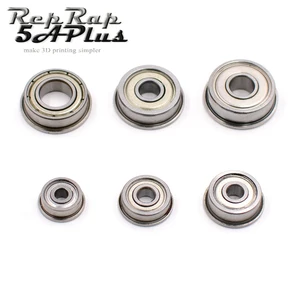 10 шт. фланцевый шарикоподшипник с глубокой канавой F623 F624 F625 F604 F606 F688 ZZ для 3D-принтер /Запчасти /шкив ролик с глубокой канавой 3d принтер - изображение