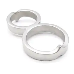 Нержавеющая сталь кольца Мошонка металлическое кольцо для пениса cockring ballstretcher Мужской Целомудрие Устройства Мужской секс игрушки для