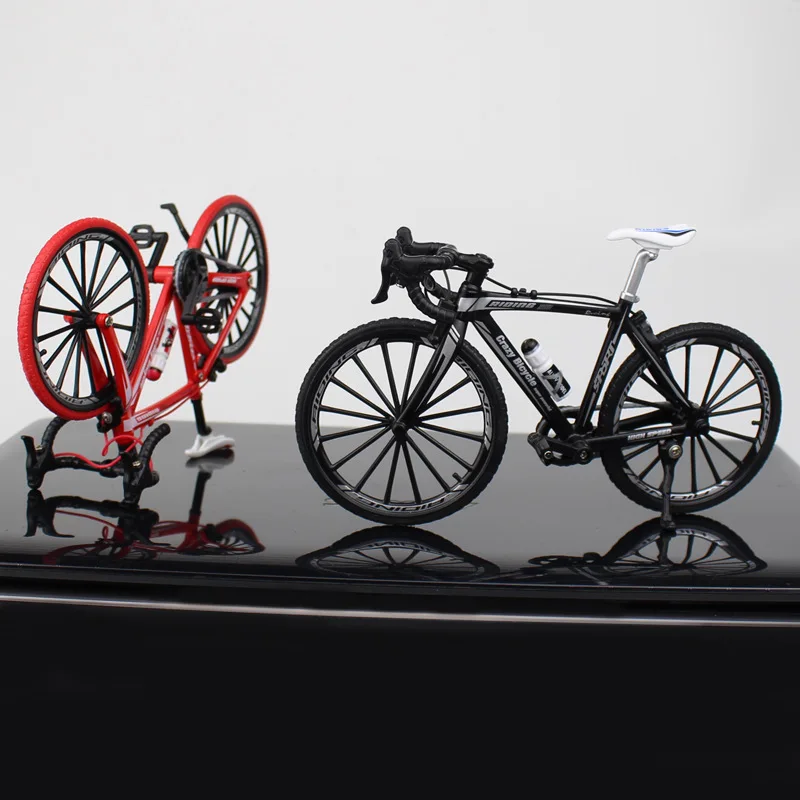 

1:10 Creative Mountain Bike Alloy Diecast Bicycle Model Toys Simulated bicycle pendulum Racing Cycle Cross Gift Decor Collection