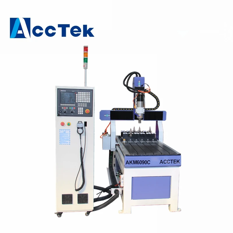 Wood atc cnc router machine 6090 with 12pcs automatic tool change spindle | Инструменты