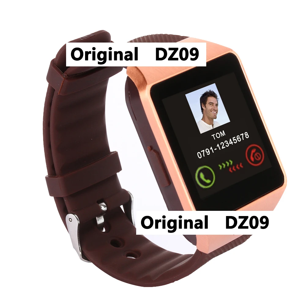 2016 New Smart Watch dz09 With Camera Bluetooth WristWatch SIM Card font b Smartwatch b font
