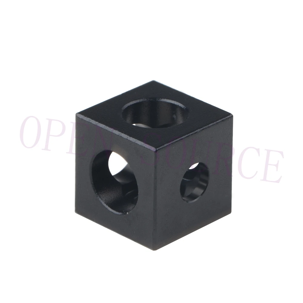 

5pcs Openbuilds Cube Corner Connector Bracket Three Way Cube Adjustable Wheel Block Fit 20mm Profile extrusion 3D Printer Parts