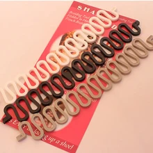 Women Hair Styling French Braiding Twist Bun Maker Braid Tool Hair Accessory