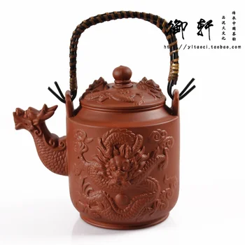

Yixing authentic tea set original mine old purple mud bubble teapot Zhu Muliangliang Dalong Zisha pot
