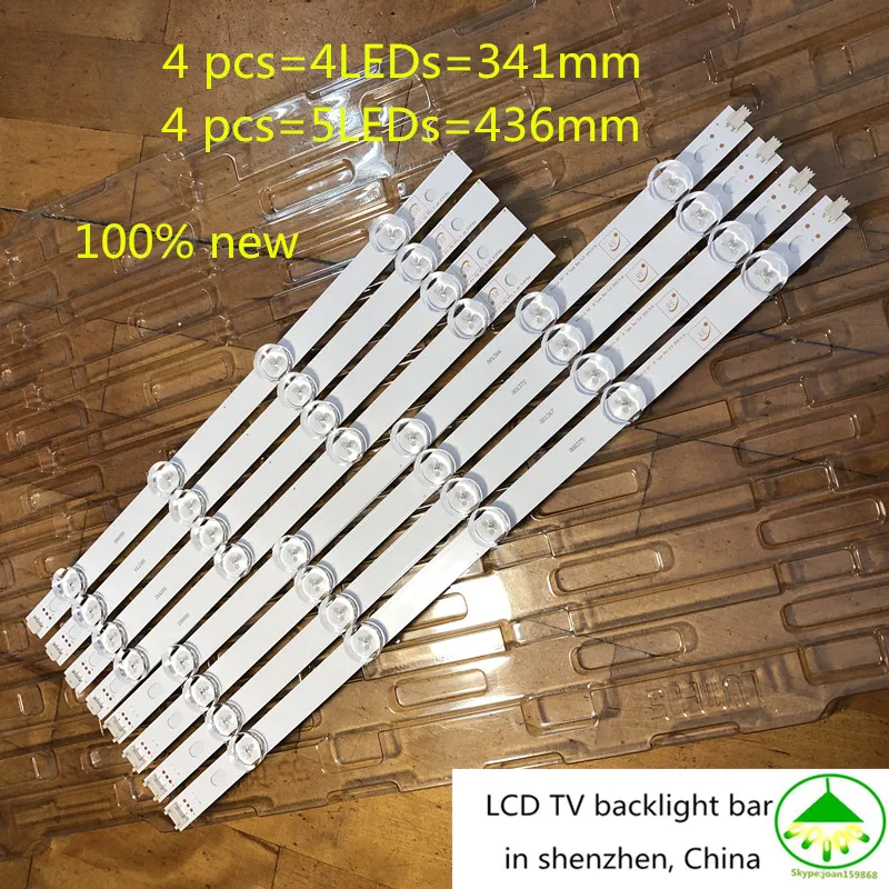 8 шт светодиодный подсветка полосы 9 лампы для LG 39 "ТВ LG 39LN5100 INN0TEK POLA2.0 39 39LN5300 39LA620S POLA 2,0 39LN5400 HC390DUN-VCFP1