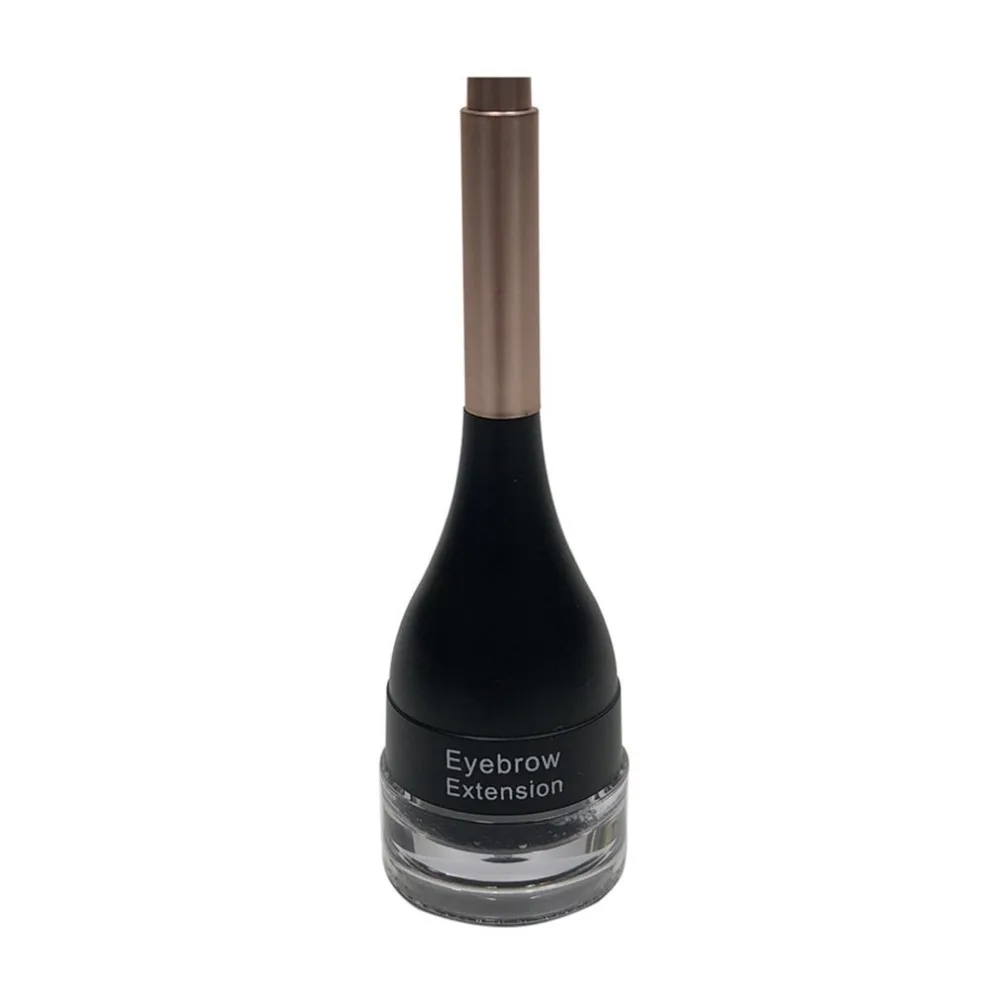 

3g False Eyebrow Gel Emulational Eyebrow Glue Makeup Cream 3D Natural Eyebrow Gel with Brush Girls Women Cosmetics