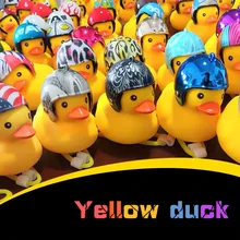 TOSUOD светильник маленькая Желтая утка с шлемом шум производитель ребенок подарок рога светильник