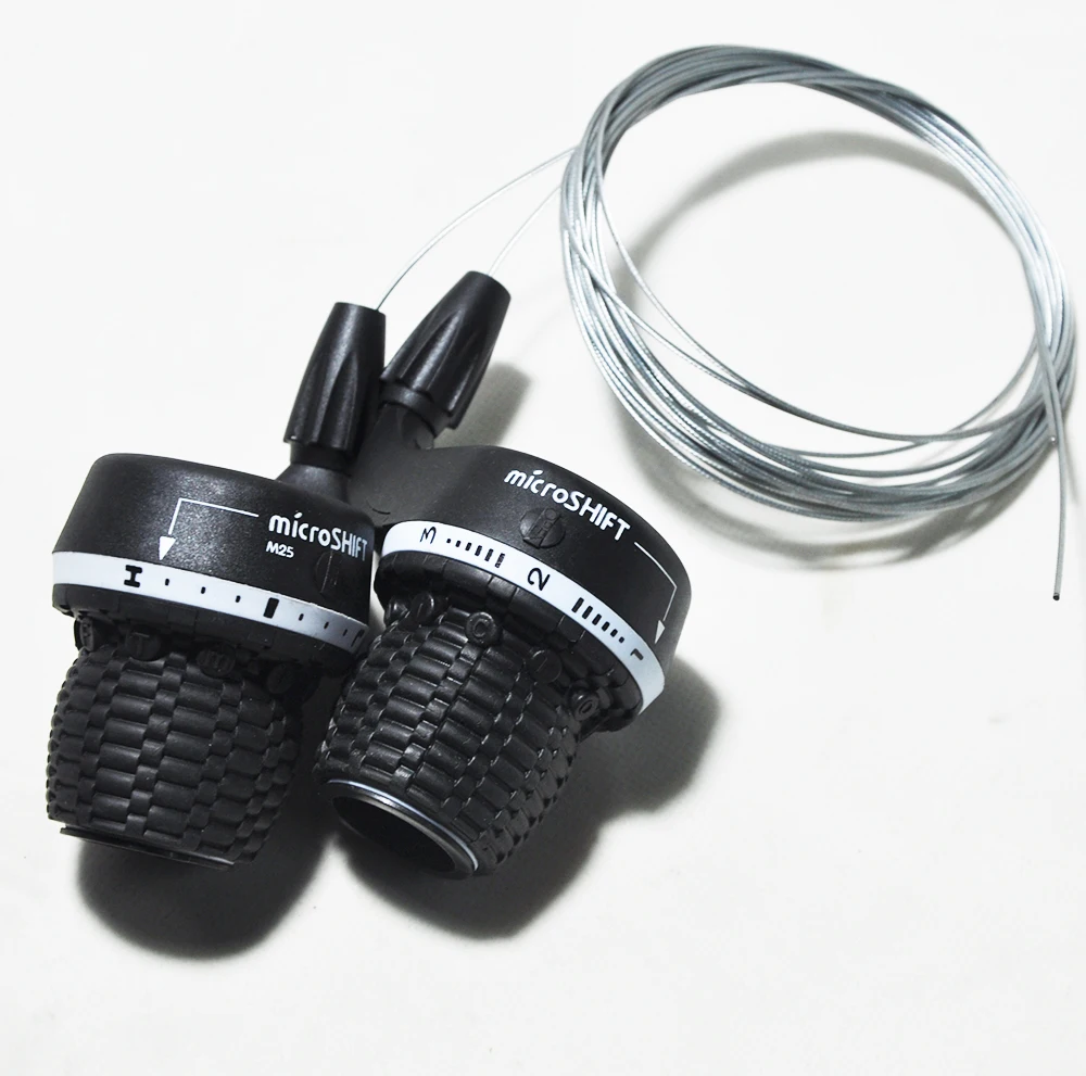 

microshift 18 21 24S Twist Grip Gear Shifters Trip 3X6/7/8 Speed Twist Shifter Bicycle Bike Shifter Derailleur