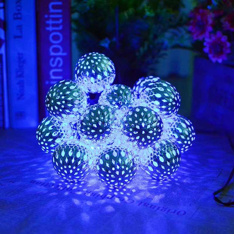 String Lights-Moroccan ball (4)