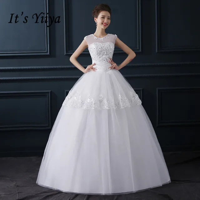 wedding frock white