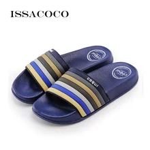 ISSACOCO 2019 Men Slippers Sandals Shower Pool Beach Summer Shoes Beach Slippers Men Shoes Casual Shoes Pantuflas Terlik Chinelo issacoco 2018 new slippers men shoes sandals summer shoes home slippers man bathroom shoes sandals men pantuflas terlik chinelo