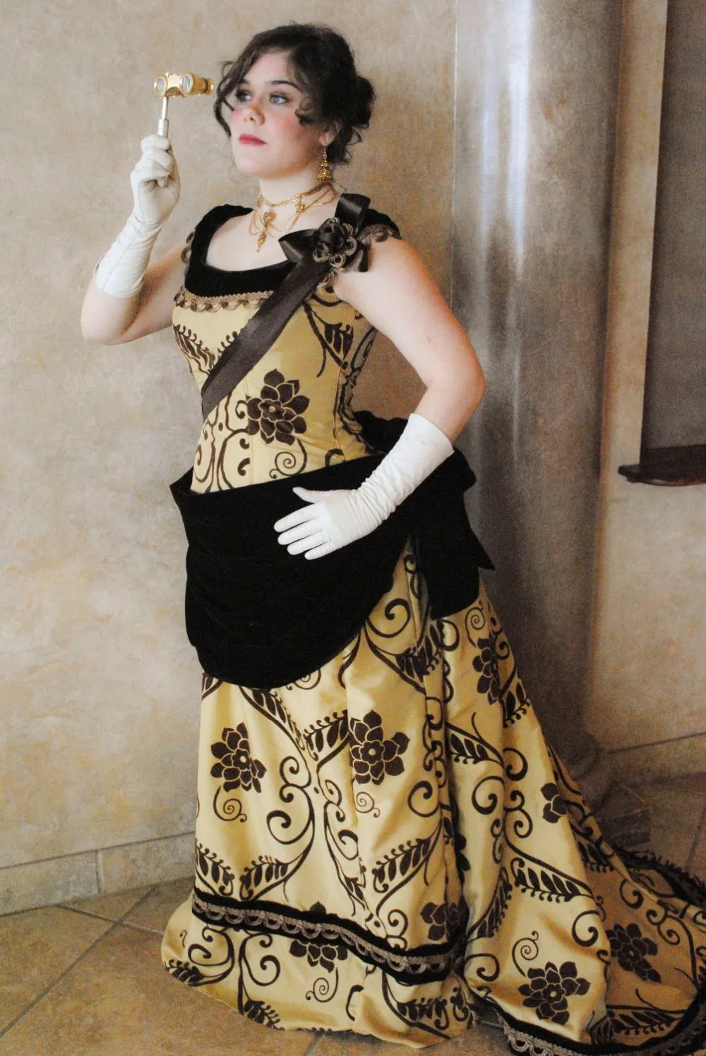 custom made plus size victorian bustle 1890s steampunk wedding opera plus size victorian dresses