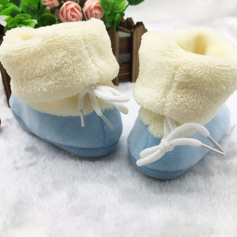 WEIXINBUY/Детские зимние теплые сапоги; хлопковая обувь для маленьких девочек; сапоги для новорожденных; удобные стильные сапоги для детей 0-18 месяцев; Лидер продаж