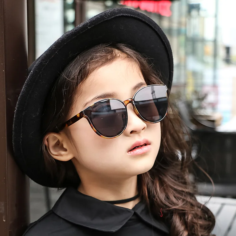 High Quality 2018 Kids Sunglasses Brand Baby Girls Sunglass Children Sun Glasses UV400 Goggles