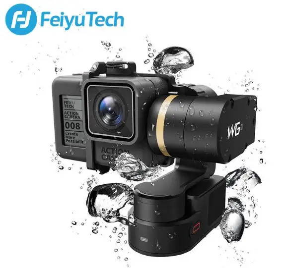 

Feiyu WG2 Wearable Mountable 3-axis Waterproof Gimbal Stabilizer for GoPro 6 4 5 Session YI 4K SJCAM AEE Action Camera