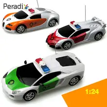 Peradix Induced Control RC Car Toy 1:24 ABS Remote Control RC Vehicle Model RC Racing Gifts