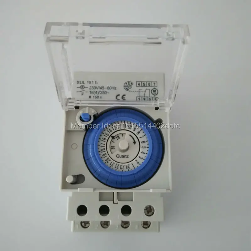 ce sul181h 24 hour mechanical timer time relay switch with batteryce sul181h 24 hour mechanical timer time relay switch with battery mini setting unit 30 minutes ac 220v 16a in timers from tools on aliexpress com alibaba