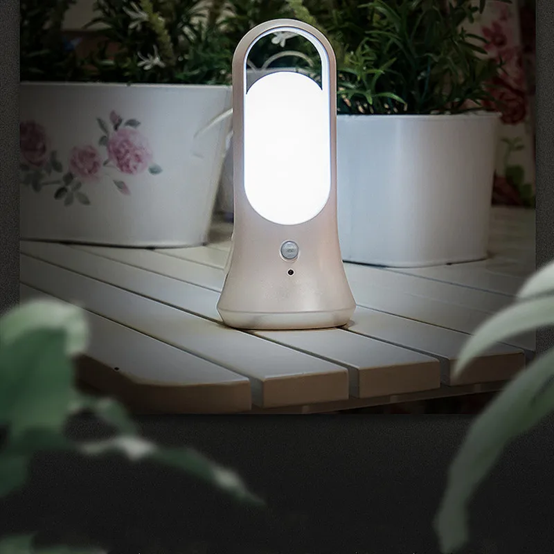 

Led Motion Sensor Light USB Charging Three Modes Hanging Night Light For Living Room / Bedroom / Etudy / Corridor