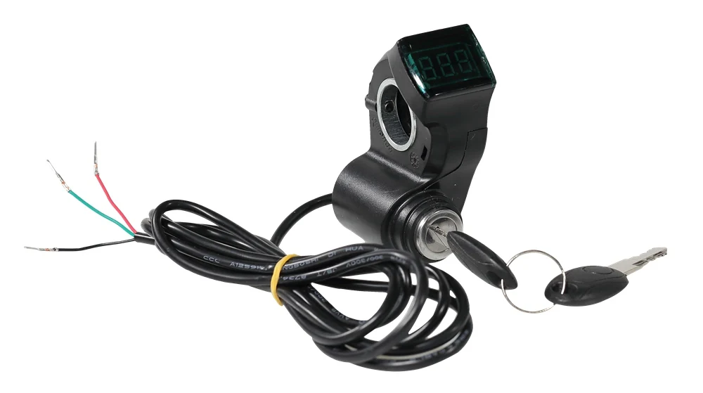 Вольтметр ключ напряжение дисплей Кнопка питания для электрического скутера Speedual Zero 8X 10X мини T10-ddm ЖК дисплей Macury светодиодный запчасти