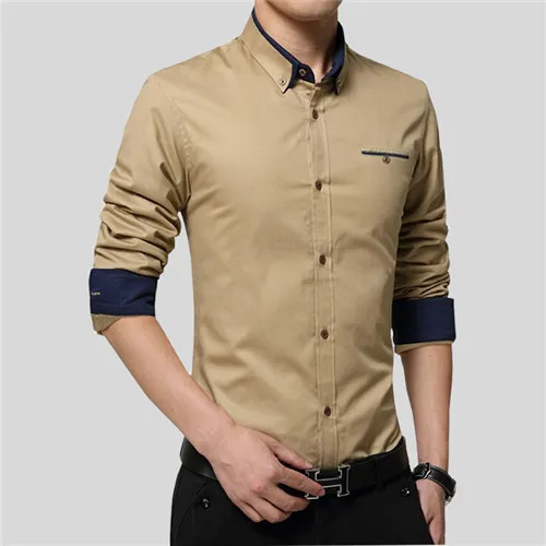 tan dress shirt